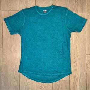 CSG Oversized Teal T-Shirt Size Large